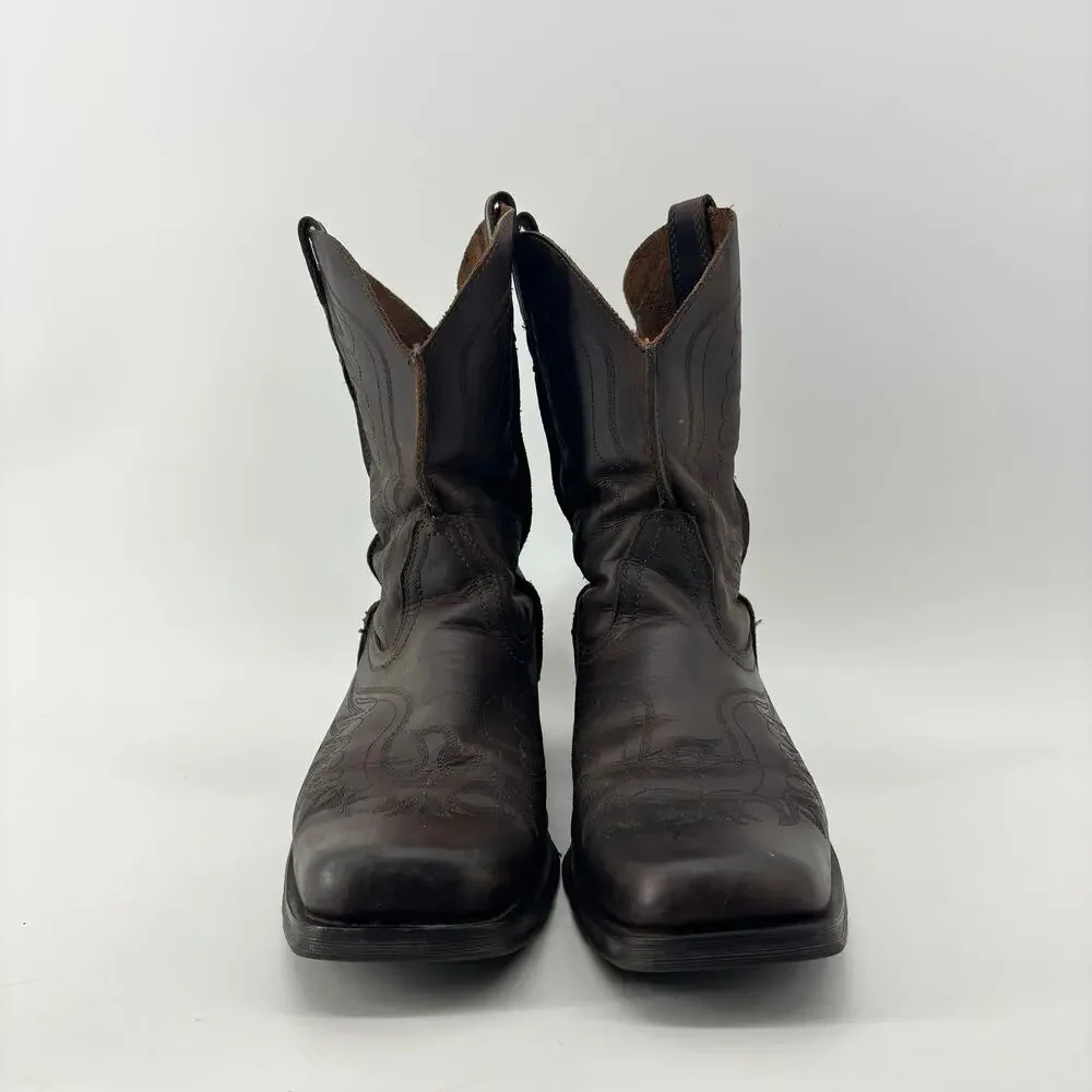 Ariat Size 12 Extra Wide Brown Leather Western Boot Cowboy Style 10010944